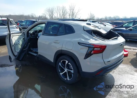 2026 Chevrolet Trax Fwd 1Rs из США, поврежденный, VIN KL77LGEP8TC073816